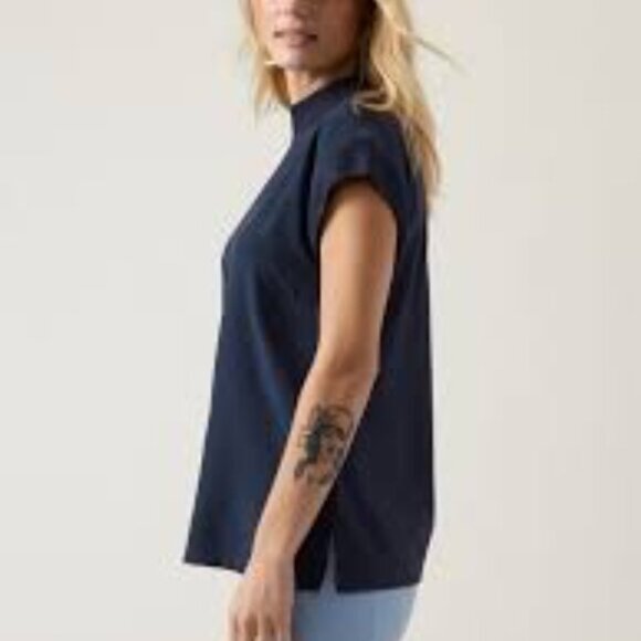 Athleta Hybrid Silk Tee - Picture 3 of 5